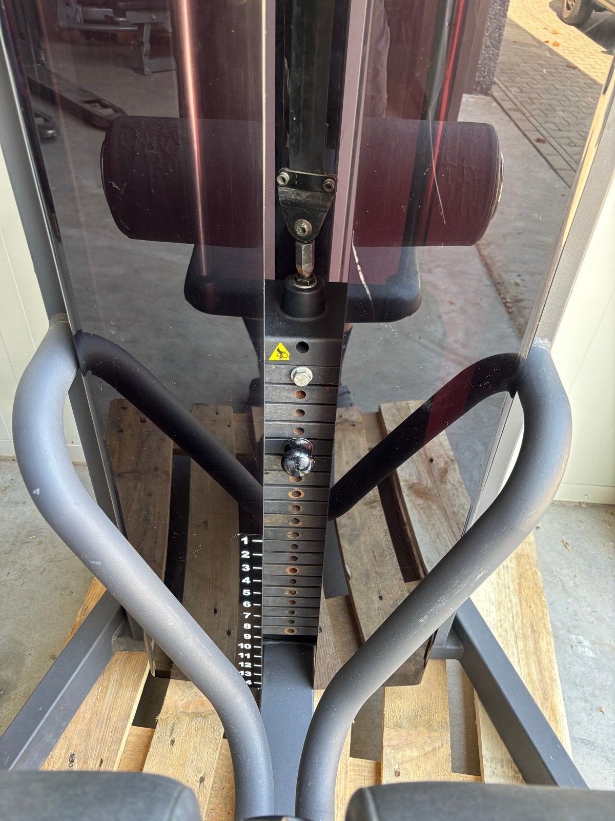 Precor Lat Pulldown Machine - Verlaagd Model, 100 kg, Ophalen, Gebruikt, Rug, Precor