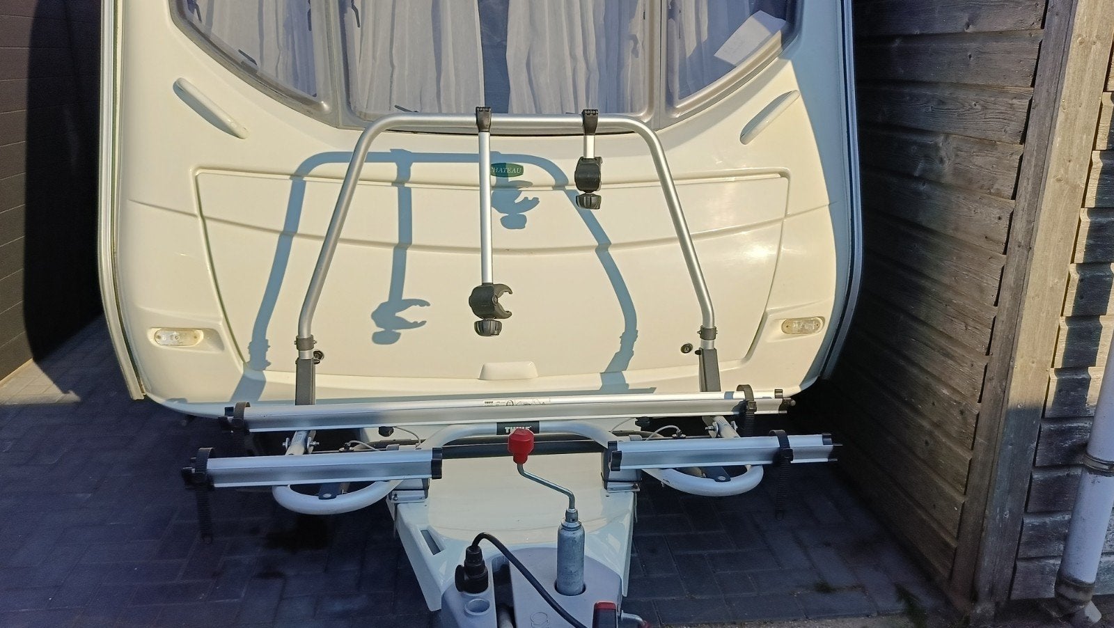 Thule Caravan Superb fietsendrager voor 2 fietsen, Ophalen, Gebruikt