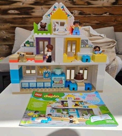 LEGO Duplo Modulair Speelhuis 10929 met boekje, Ophalen, Zo goed als nieuw, Duplo, Complete set