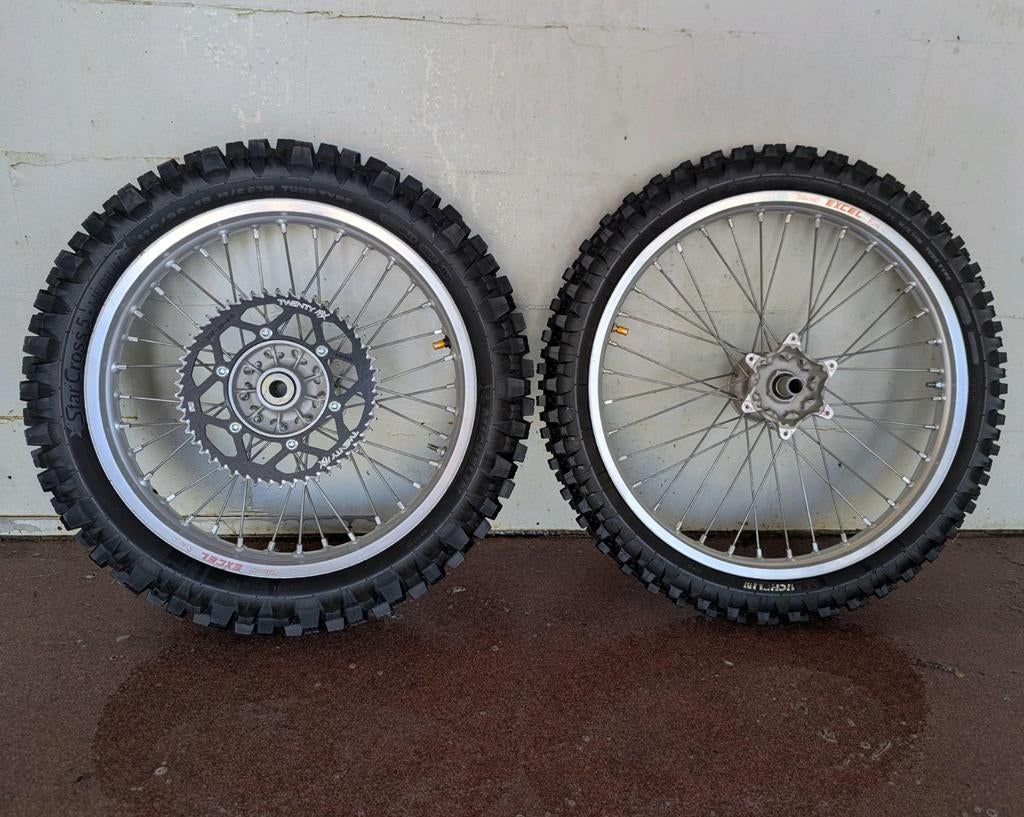 suzuki rm rmz originele wielen set, Motoren, Ophalen, Gebruikt