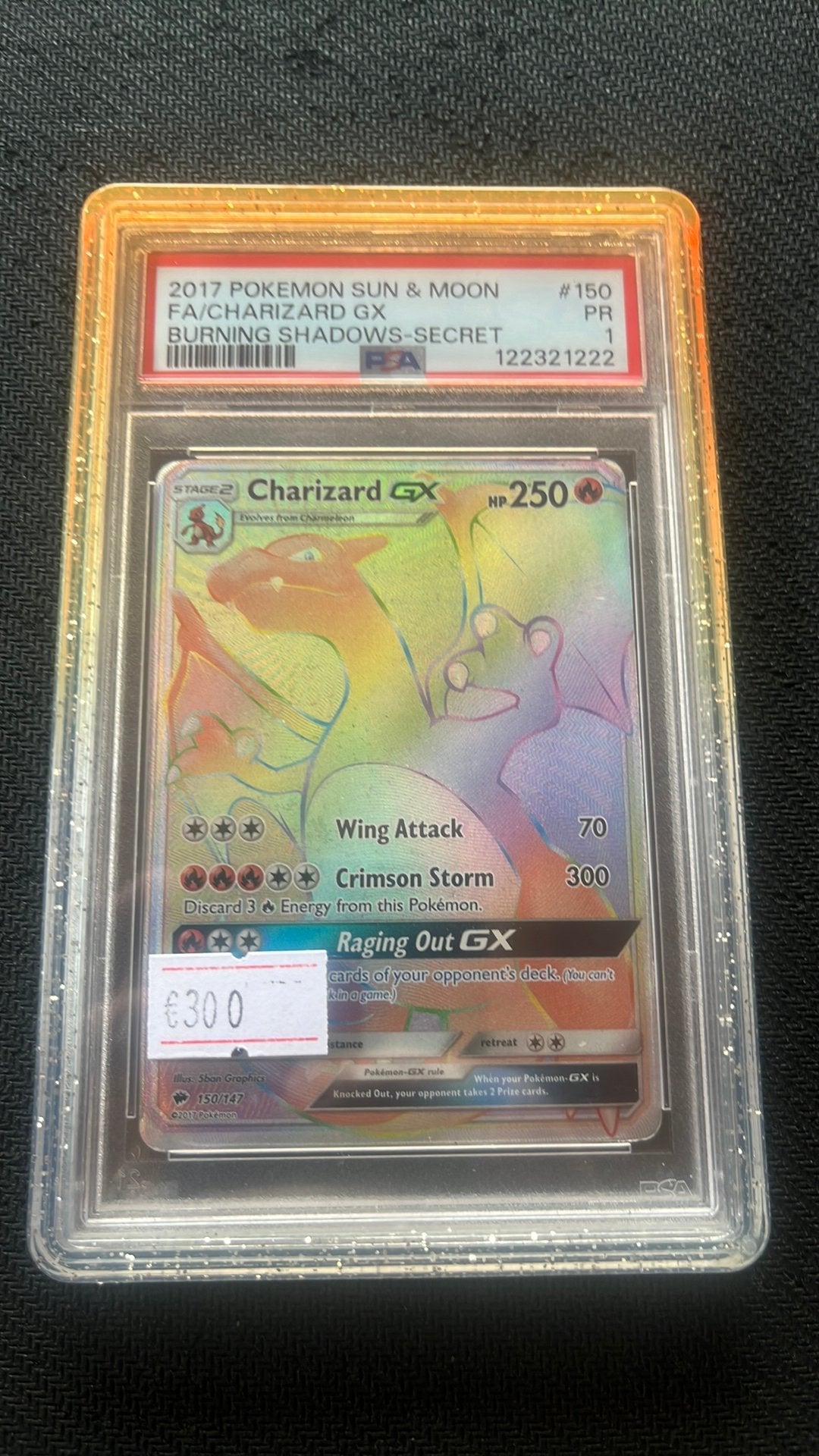 Charizard GX 150/147 - Pokemon, Ophalen of Verzenden, Zo goed als nieuw