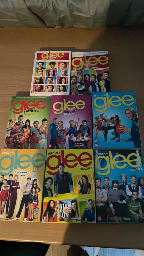Glee alles, Cd's en Dvd's, Alle leeftijden, Ophalen of Verzenden, Zo goed als nieuw