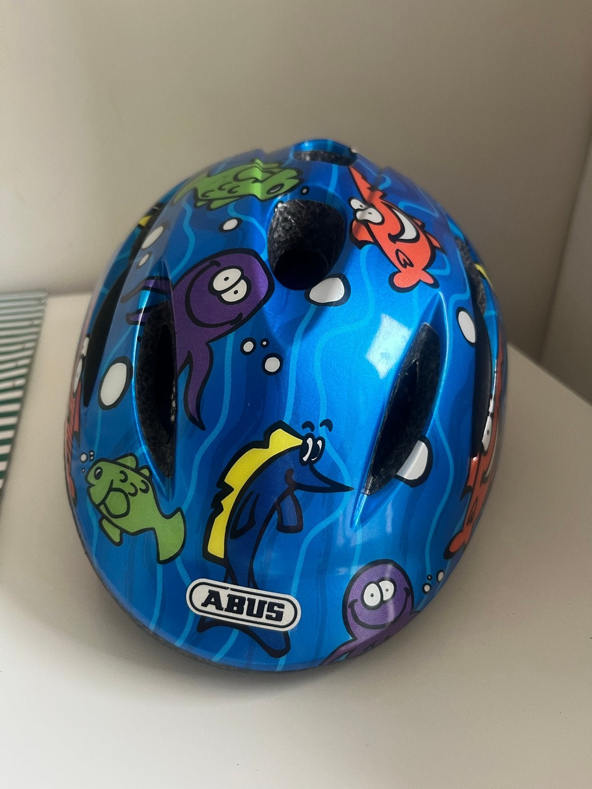 ABUS Smooty Kinderfietshelm - Maat 45-50cm, Fietsen en Brommers, Ophalen, Gebruikt, Overige maten, Jongen of Meisje