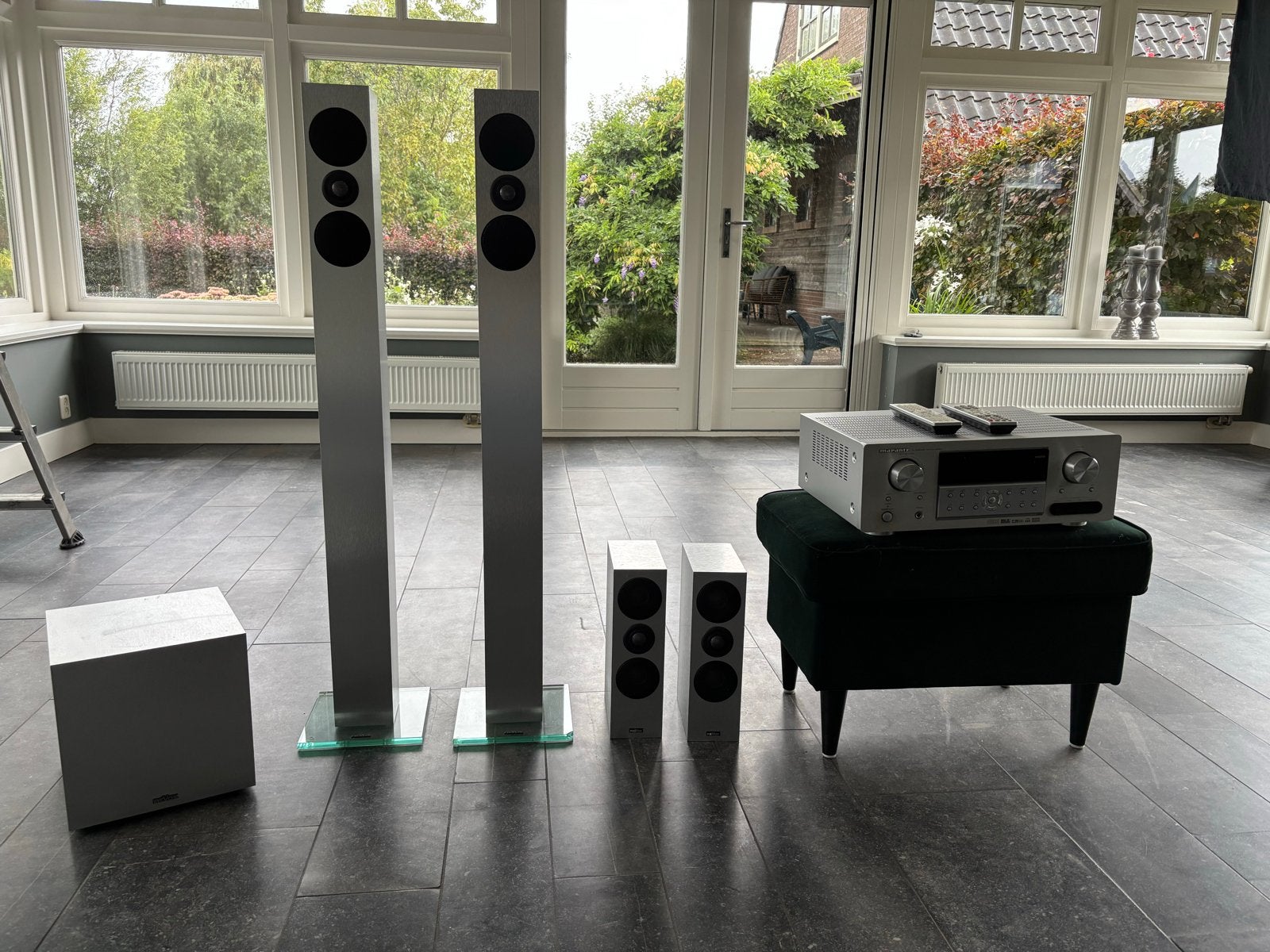 Revox Luidsprekers en Marantz Receiver Set, Overige systemen, 70 watt of meer, Zo goed als nieuw, Overige spelers