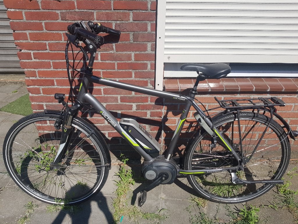 Victoria eTrekking 5.7 SE Bosch middenmotor, Minder dan 30 km per accu, Gebruikt, 51 tot 55 cm, Ophalen