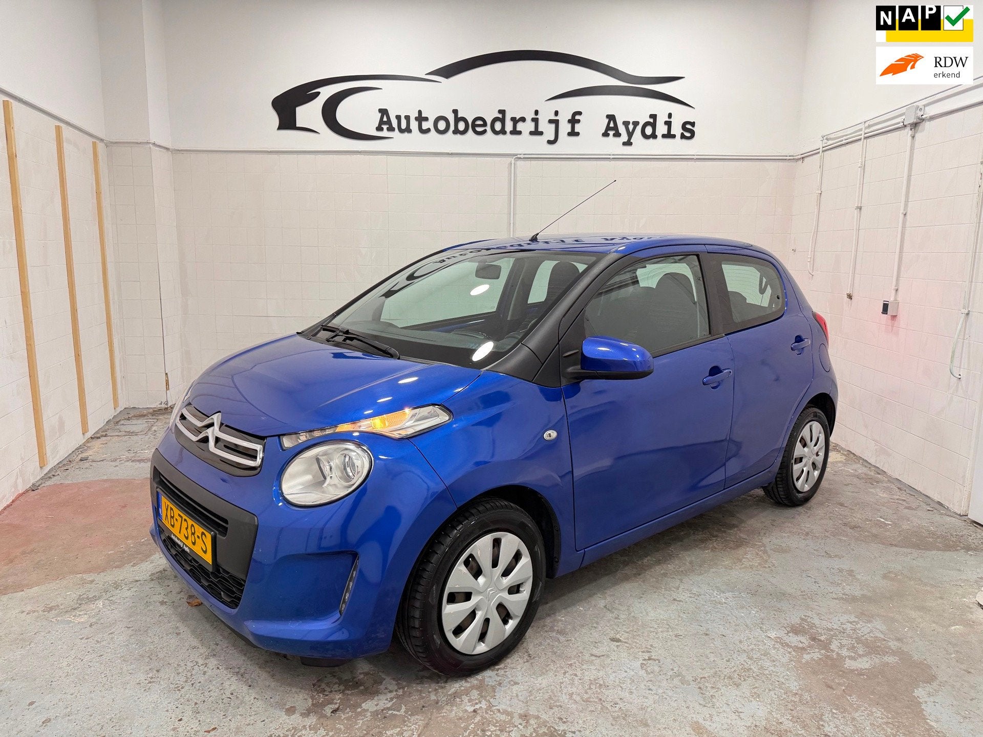 Citroen C1 1.0 VTi Feel Airco EL Ramen Cruise Nap, Auto's, Voorwielaandrijving, Stof, Gebruikt, Euro 6