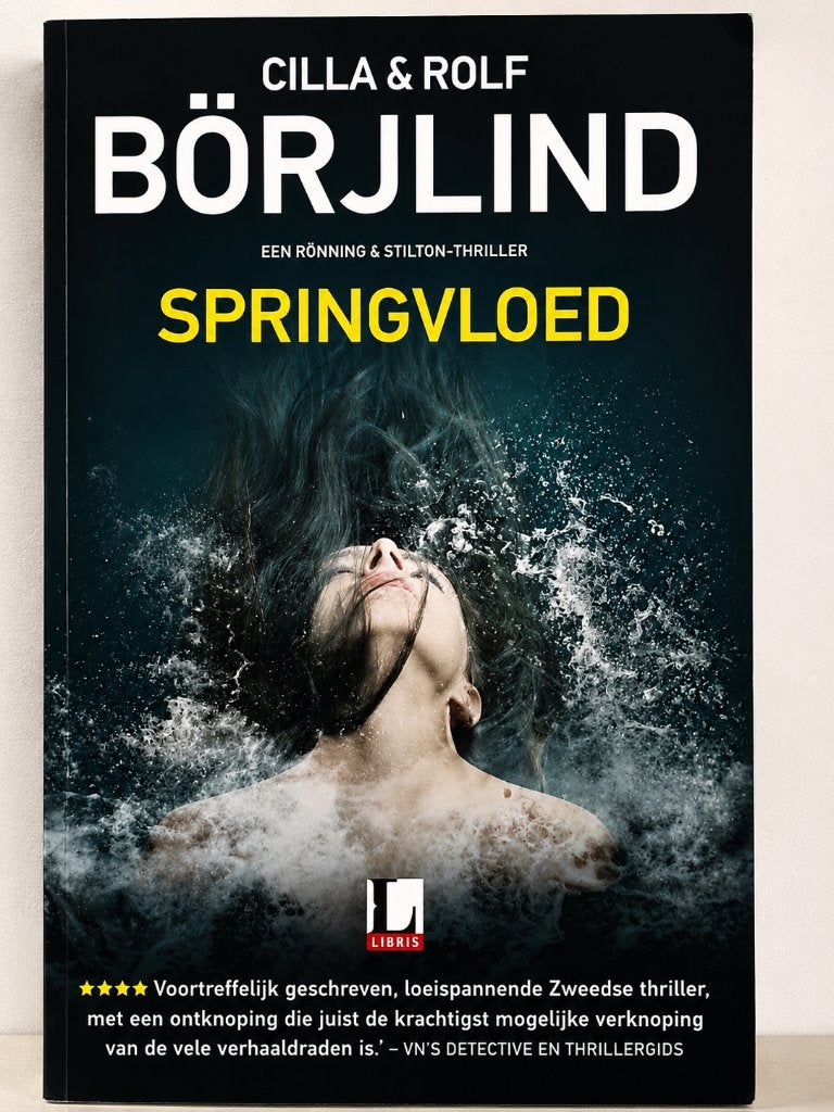 Springvloed | Cilla & Rolf Börjlind  Scandinavische Thriller, Boeken, Gelezen, Scandinavië, Cilla & Rolf Börjlind, Ophalen of Verzenden