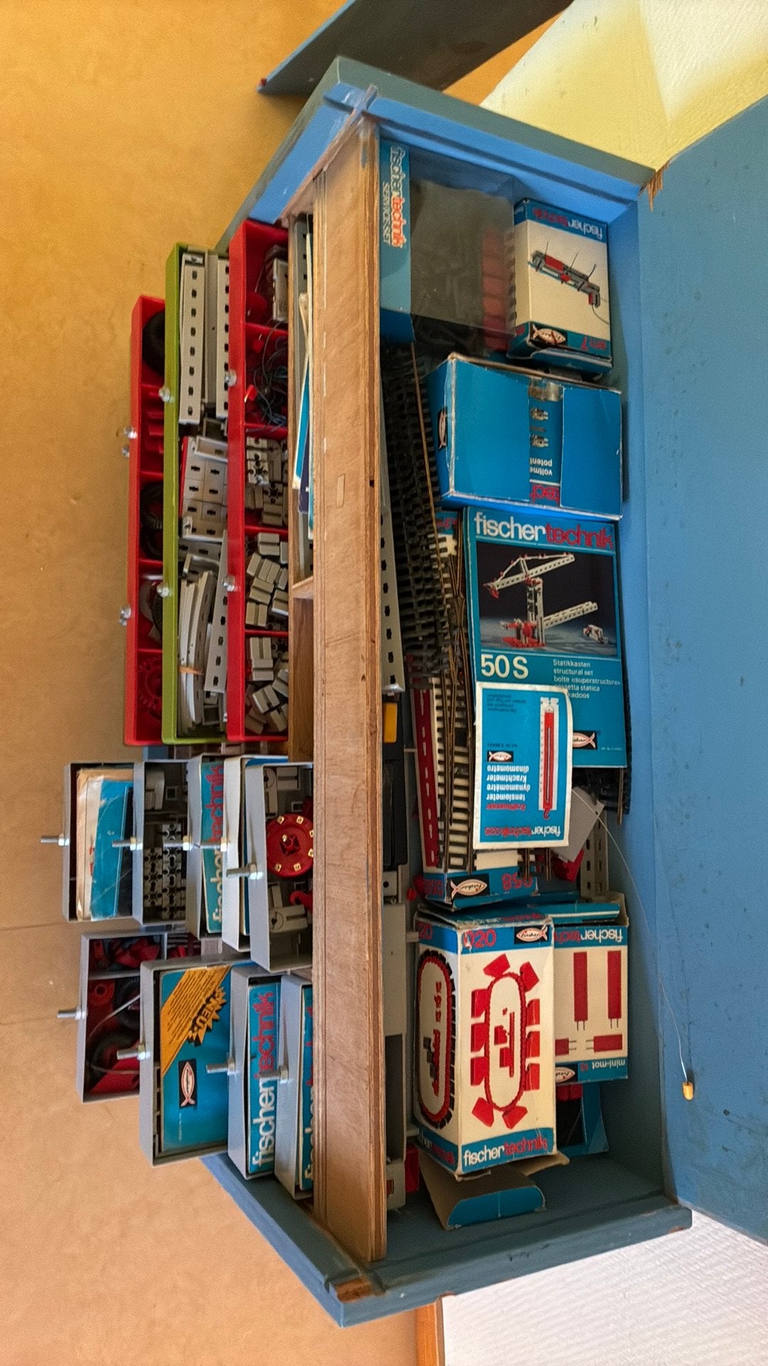 Groot assortiment fischertechnik, Ophalen, Gebruikt