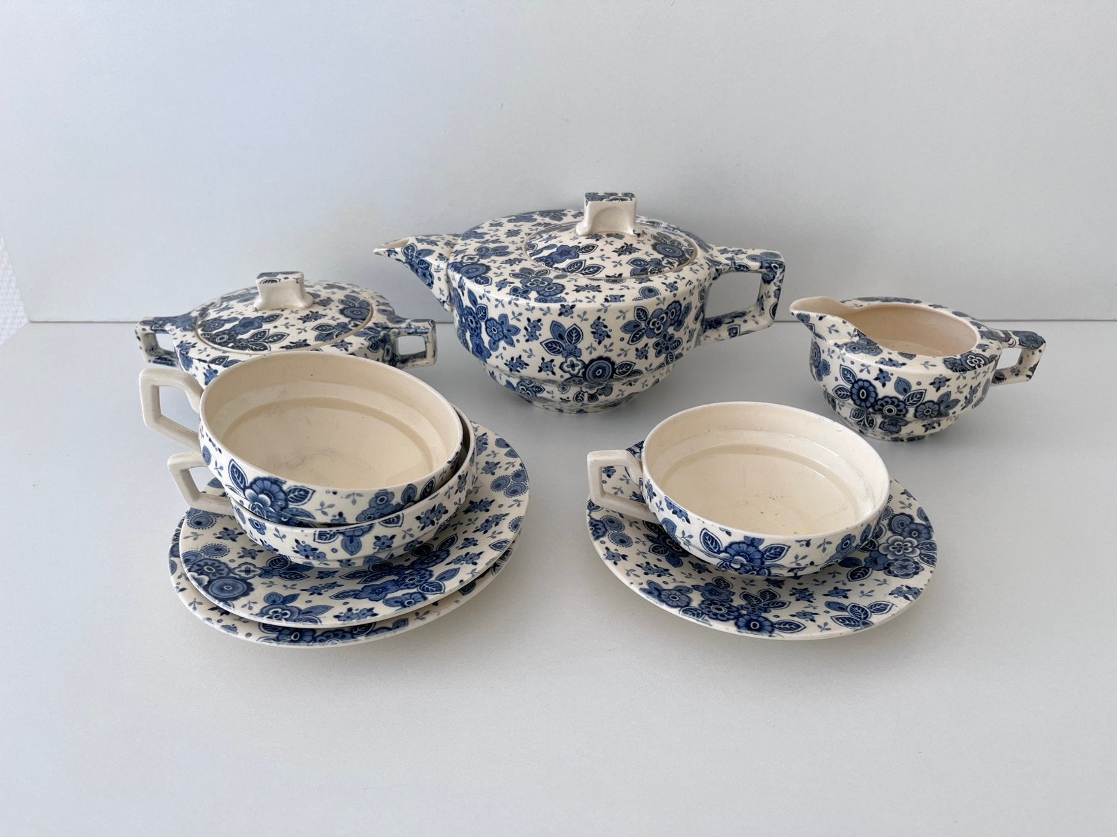 Beatrix servies thee servies art deco, Antiek en Kunst, Ophalen of Verzenden