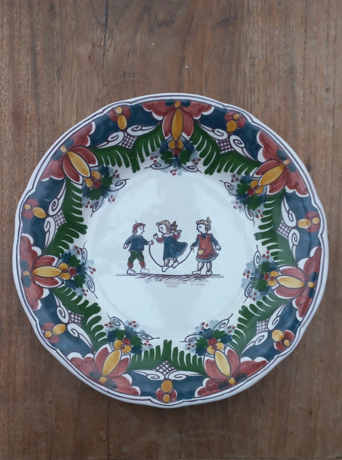 Fraai Makkumer wandbord. Vintage. Kinderen, Antiek en Kunst, Ophalen of Verzenden