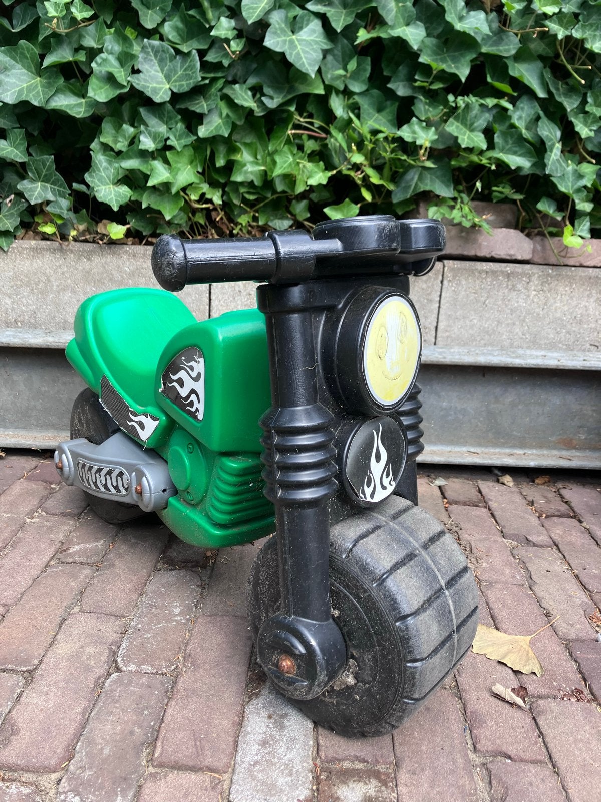 Groene loopmotor voor kinderen, Ophalen, Gebruikt, Loopfiets