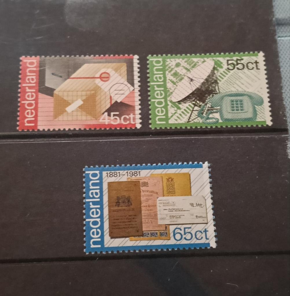 Nederlandse postzegels: 45ct, 55ct, 65ct (jaren '80), Verzenden