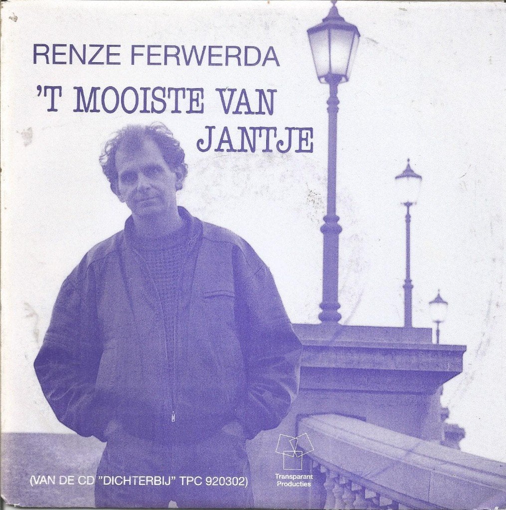 Renze Ferwerda – 't Mooiste Van Jantje (1992), Fotohoes, 7 inch, Ophalen of Verzenden, Zo goed als nieuw