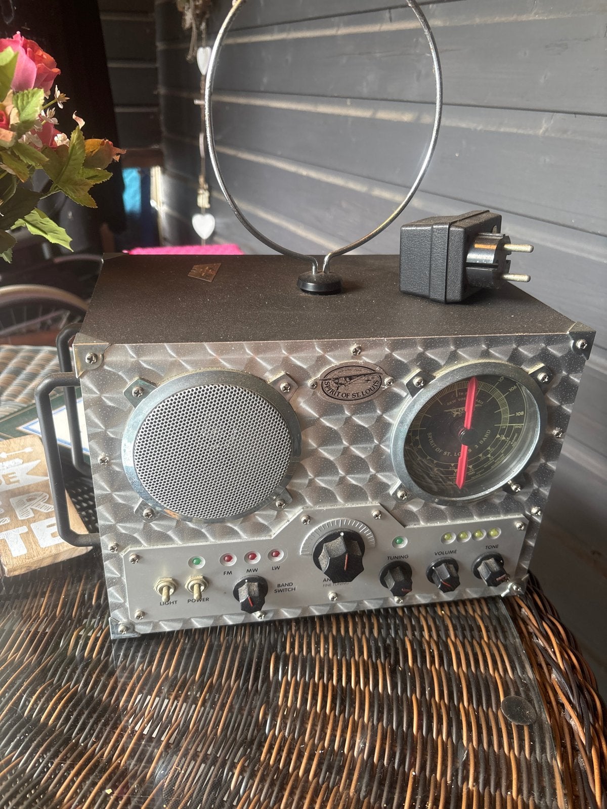 Vintage Spirit of St. Louis Radio - Wereldontvanger, Audio, Tv en Foto, Ophalen of Verzenden, Gebruikt, Wereldontvanger