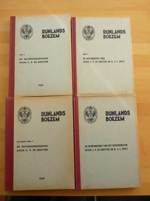 Rijnlands Boezem, compleet P. de Gruyter, E. L. Molt, Boeken, Ophalen of Verzenden, Gelezen