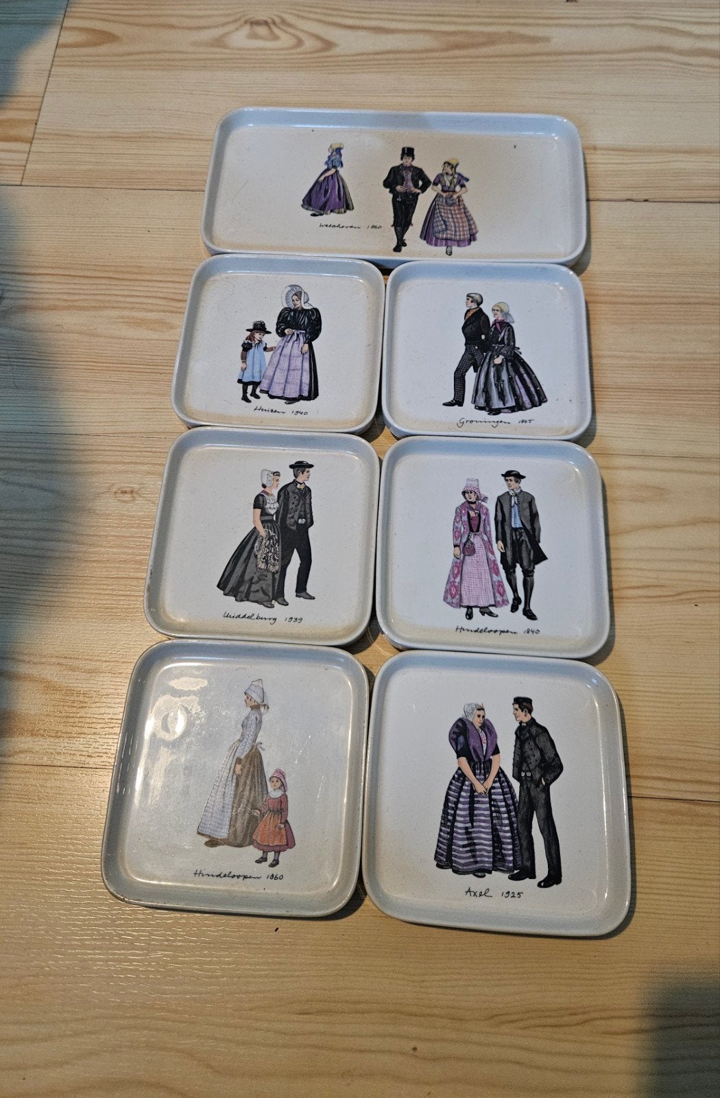 Villeroy & Boch gebaksset, Ophalen, Gebruikt