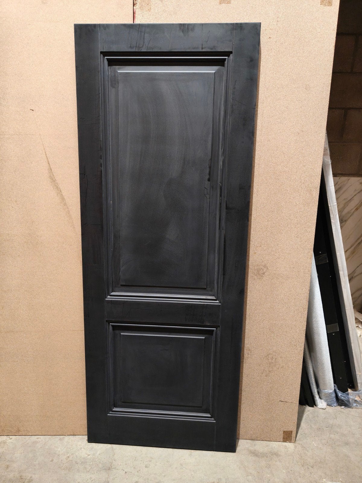 nieuwe paneeldeur met 2 vakken afm 78x201,5 cm stomp, Doe-het-zelf en Verbouw, Deuren en Horren, Minder dan 80 cm, ., Binnendeur