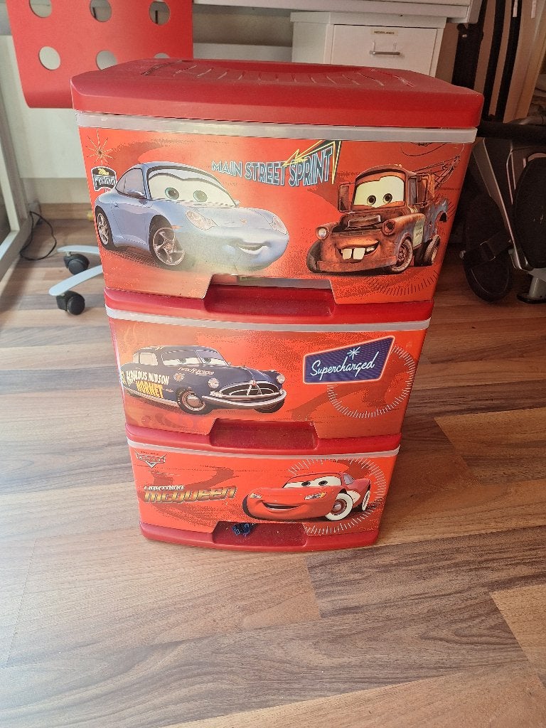 Cars opbergkist, Ophalen, Zo goed als nieuw, Overige typen