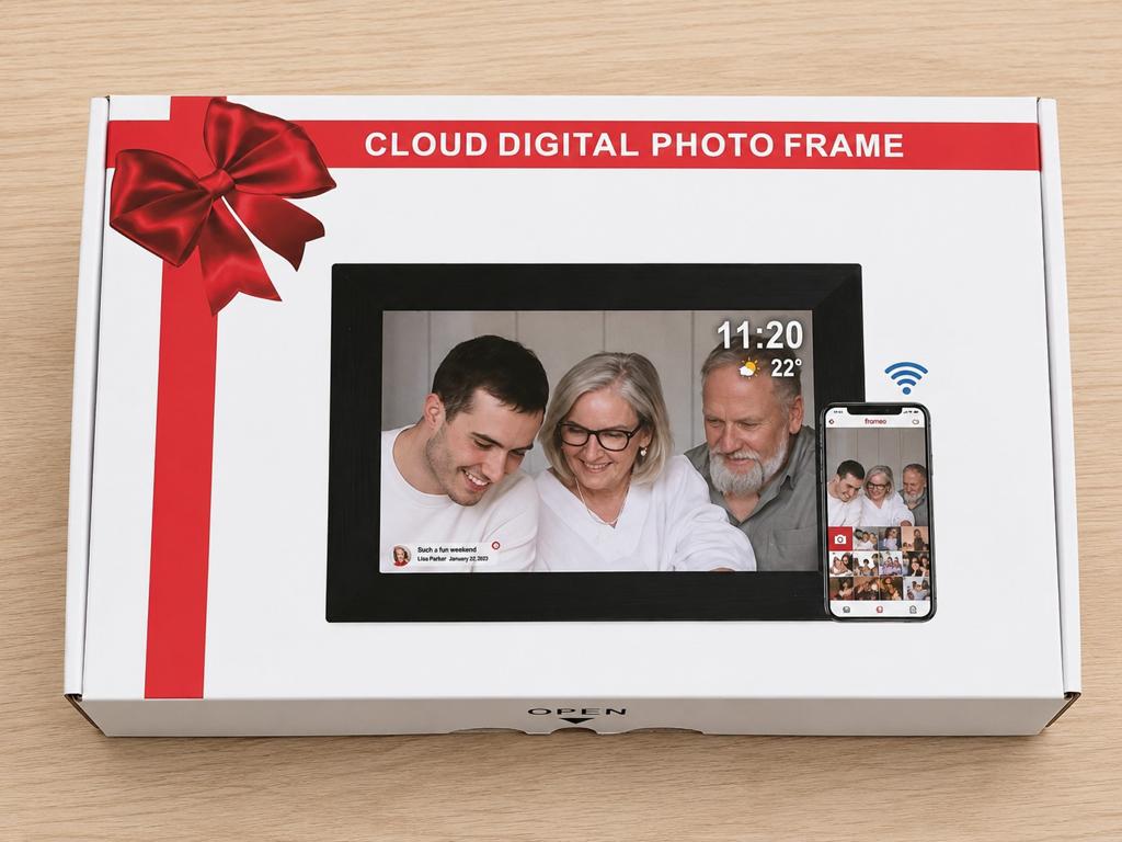 Nieuwe Frameo WiFi Digitale Fotolijst 10 inch, Ophalen of Verzenden, Nieuw, 8 tot 12 inch