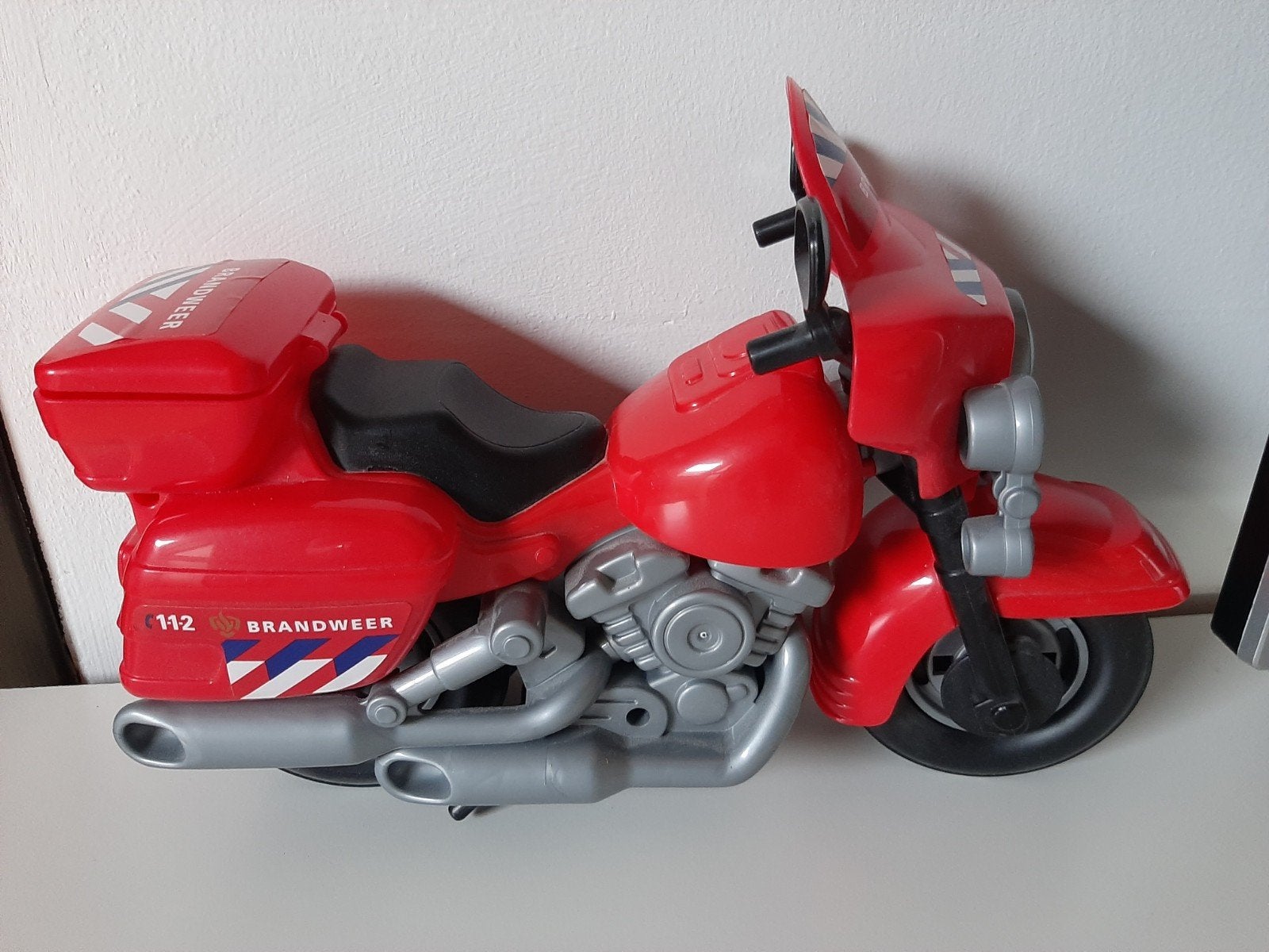 Plastic speelgoed Brandweer motor, Ophalen of Verzenden, Zo goed als nieuw