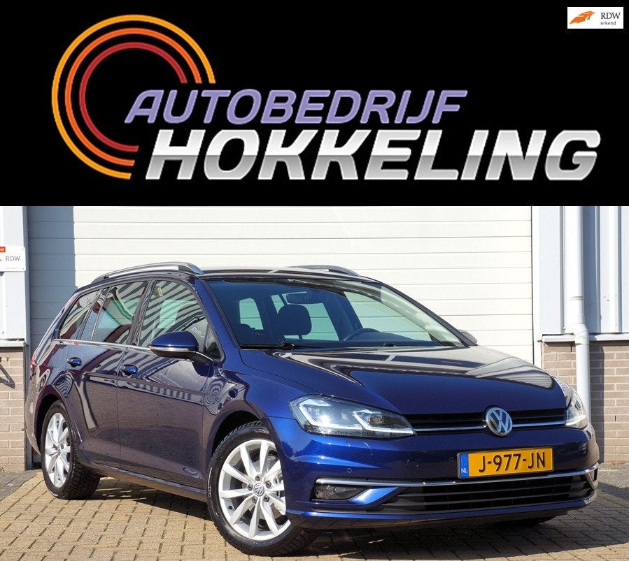 Volkswagen Golf Variant 1.4 TSI Highline Business R; Automaa, Gebruikt, 4 cilinders, Blauw, 19 km/l
