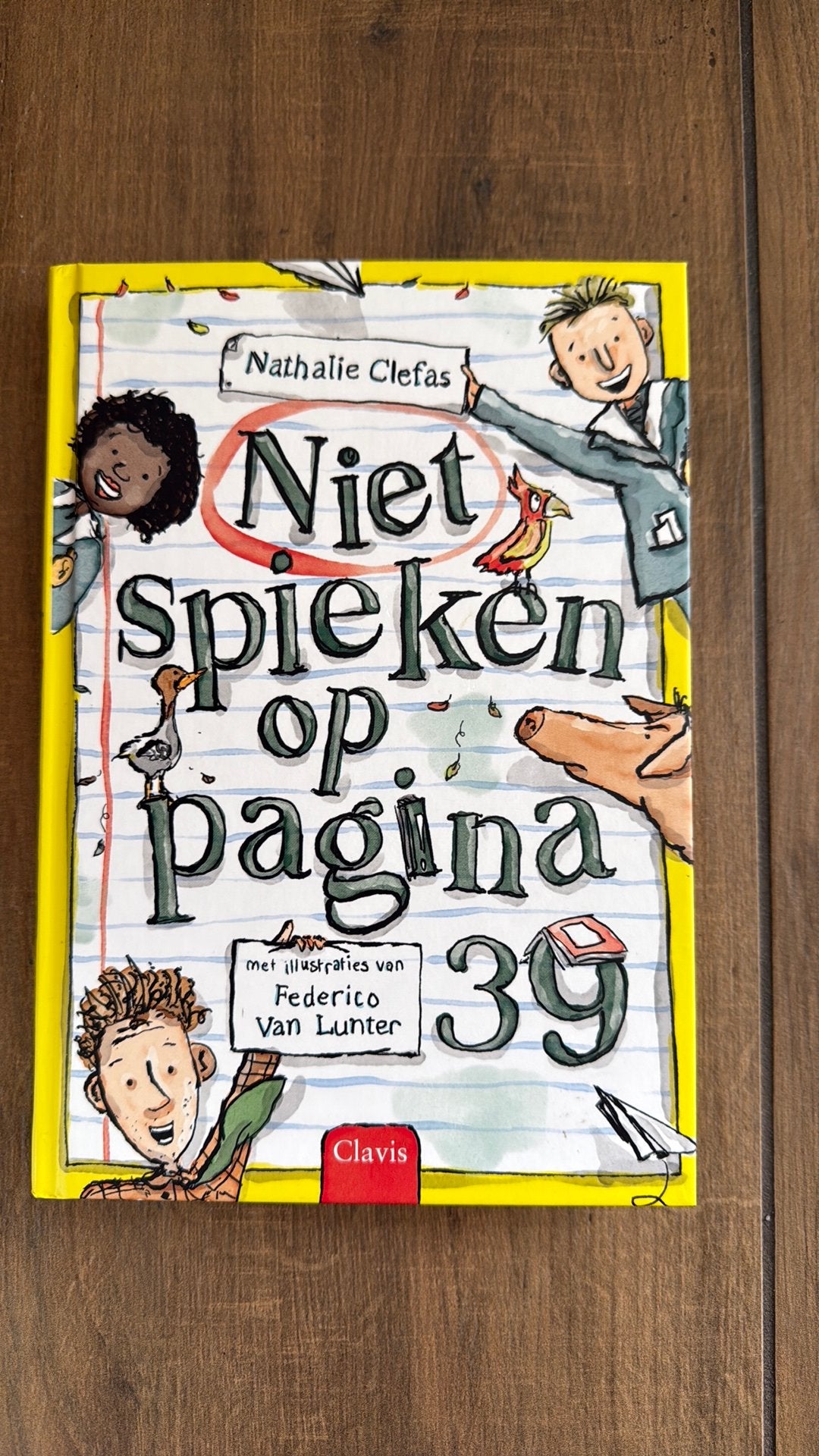 Nathalie Clefas - Niet spieken op pagina 39, Fictie algemeen, Ophalen of Verzenden, Zo goed als nieuw, Nathalie Clefas