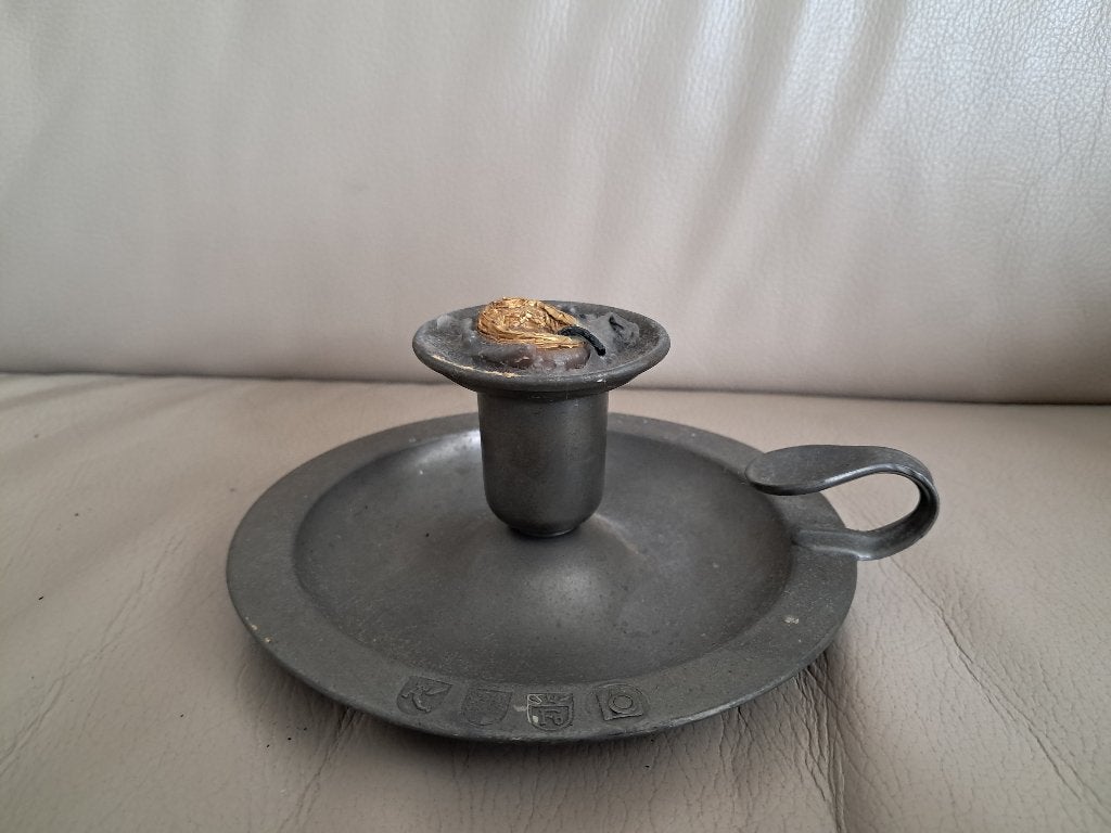 Metalen blaker, kandelaar, Verzenden, Gebruikt, Metaal