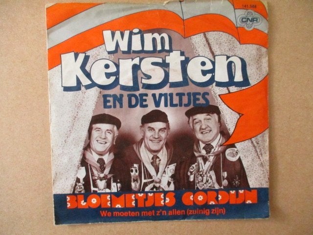 s0352 wim kersten - bloemetjes gordijn, Cd's en Dvd's, Vinyl Singles, Ophalen, Gebruikt, 7 inch, Overige genres