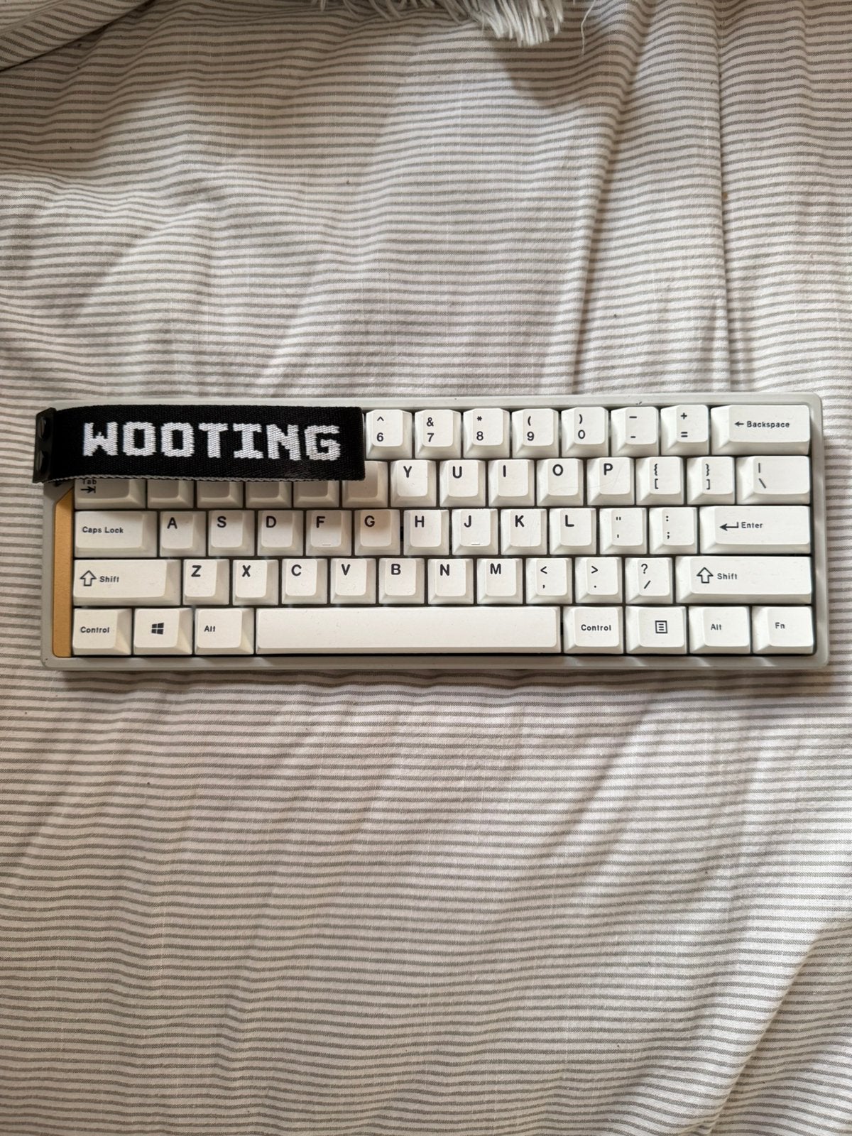 Wooting 60HE Custom White, Gaming toetsenbord, Nieuw, Ophalen of Verzenden, Qwerty