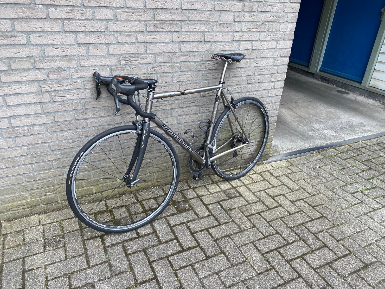 Van Nicholas Chinook Titanium Racefiets - Dura Ace - Maat 58, Fietsen en Brommers, Fietsen | Racefietsen, 28 inch, Gebruikt, Ophalen of Verzenden