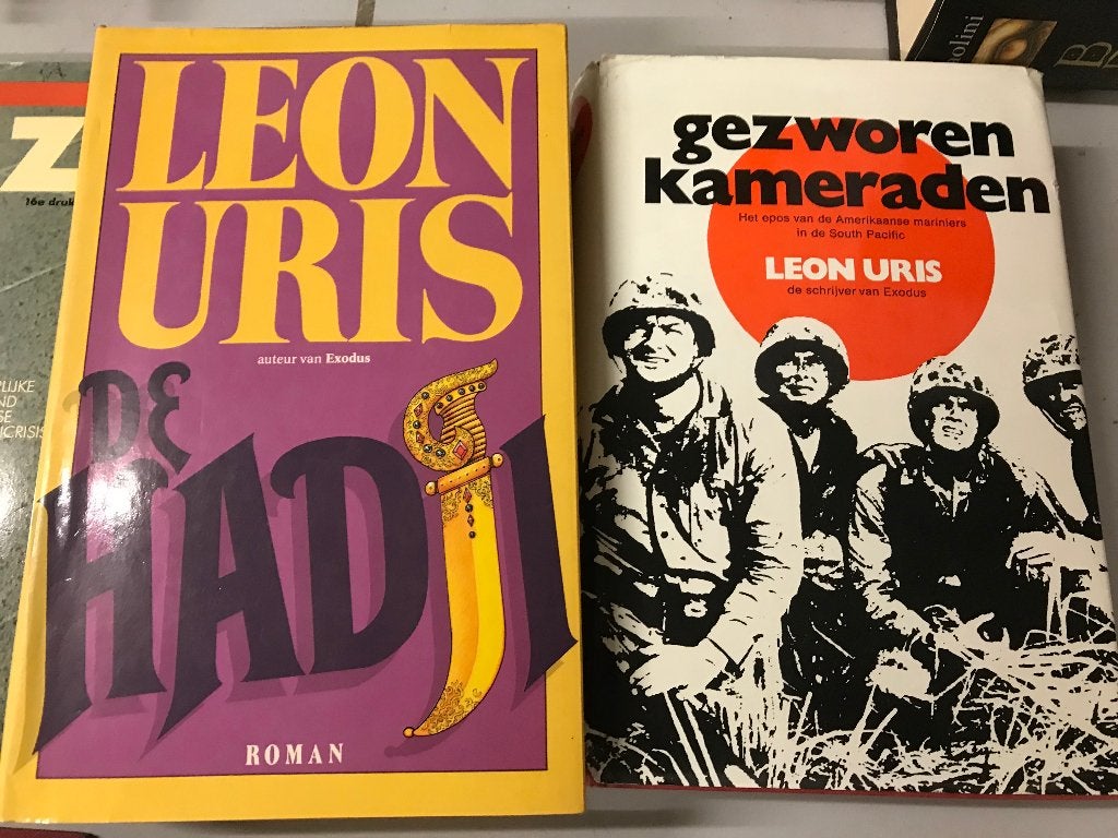 Leon Uris Gezworen kameraden , Armageddon en Mila118, Boeken, Ophalen of Verzenden, Gelezen, Leon Uris, Wereld overig