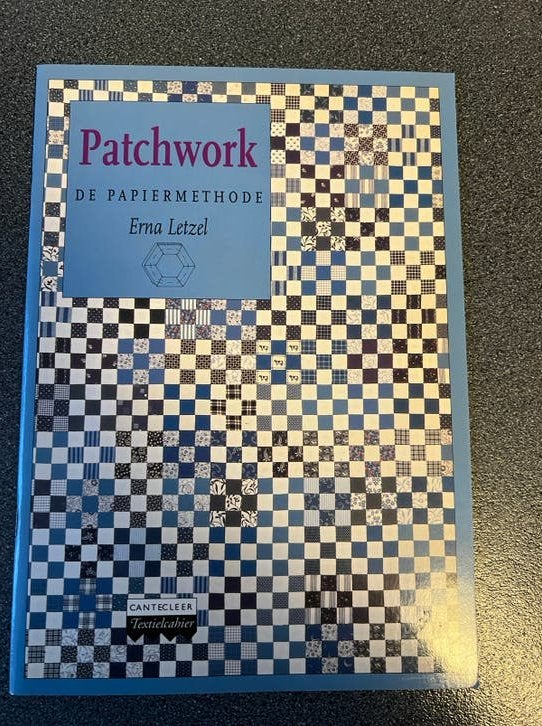 Patchwork de papiermethode van Erna Letzel., Ophalen of Verzenden