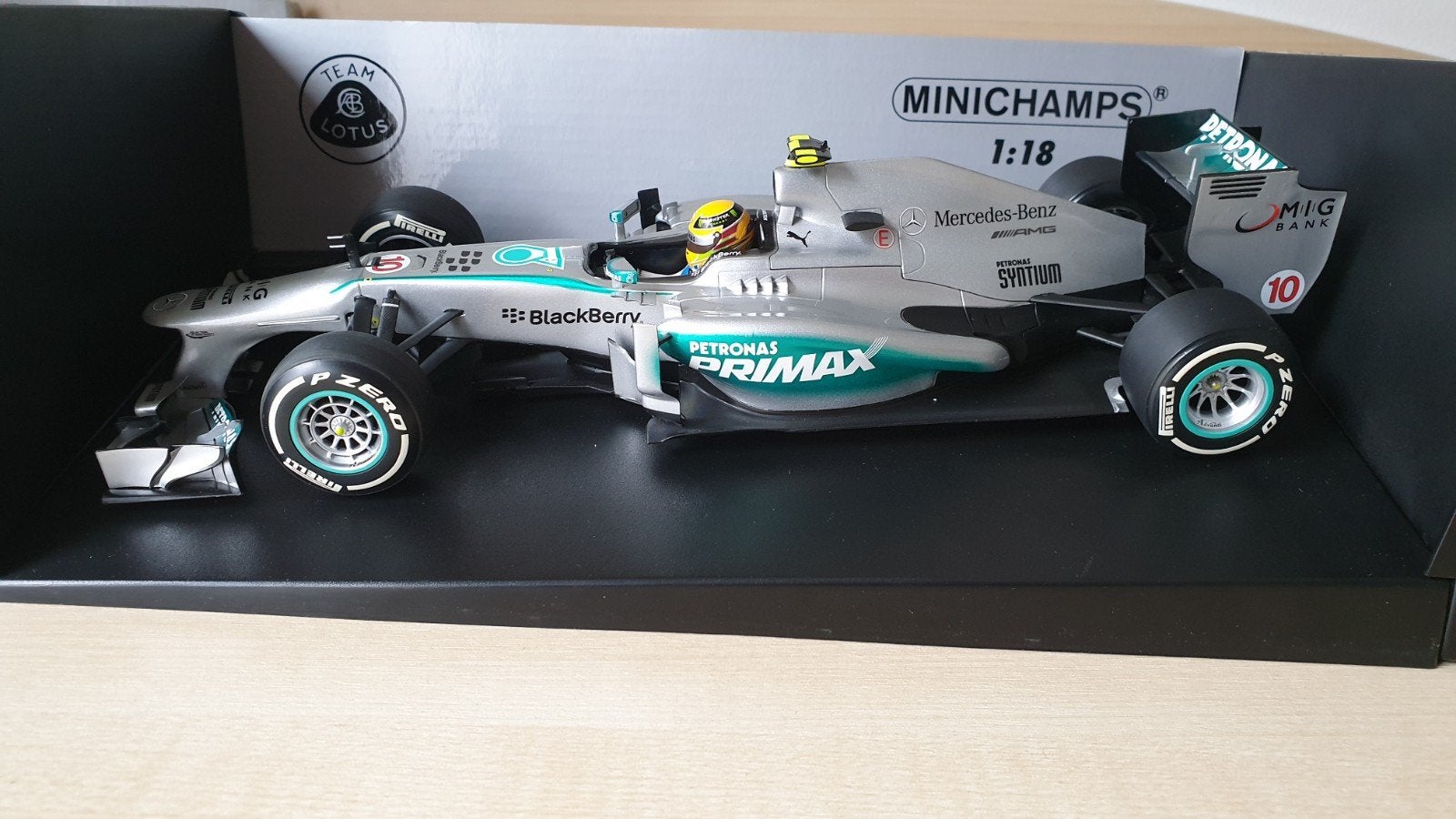 15x Lewis hamilton 1:18, Ophalen of Verzenden, Zo goed als nieuw, Formule 1