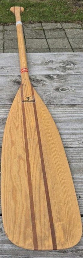 NIeuwe houten peddel, Szmaglinski 140 cm, Ophalen, Nieuw, Enkelbladige peddel