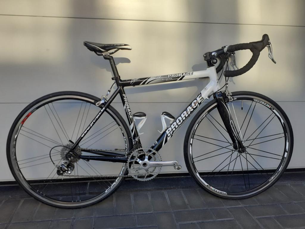 Racefiets Prorace Campagnolo Veloce Record Titanium Vento G3, 28 inch, Gebruikt, Heren, Aluminium