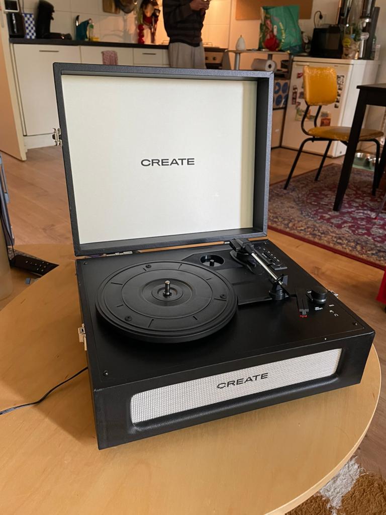 Platenspeler Create, Audio, Tv en Foto, Platenspelers, Ophalen, Zo goed als nieuw, Overige merken