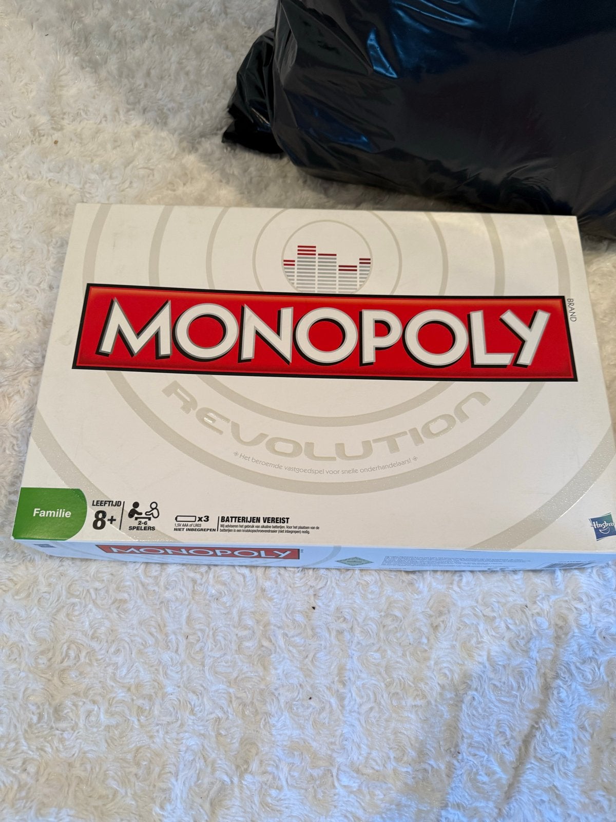 Monopoly Revolution Bordspel - Zo goed als nieuw, Hobby en Vrije tijd, Drie of vier spelers, Ophalen of Verzenden, Zo goed als nieuw