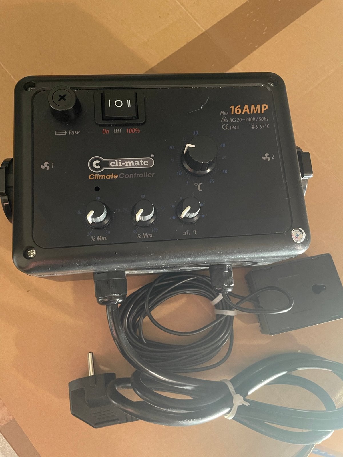 Cli-mate Climate Controller 16AMP - Zo goed als nieuw, Ophalen of Verzenden, Zo goed als nieuw