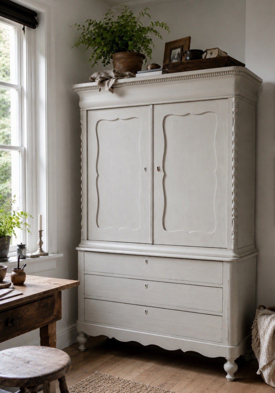 Mooi (antieken) kabinet te koop, Ophalen