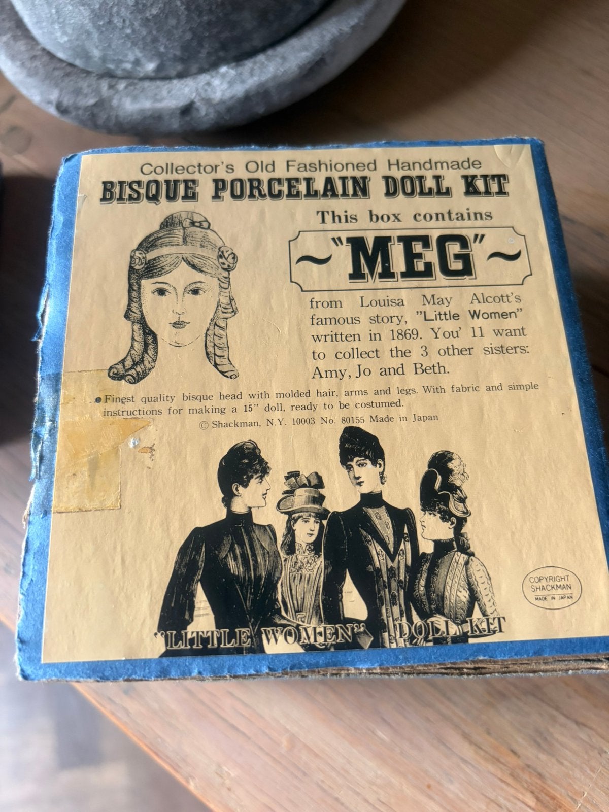 Bisque porcelain doll kit 2x, Ophalen of Verzenden, Zo goed als nieuw, Pop