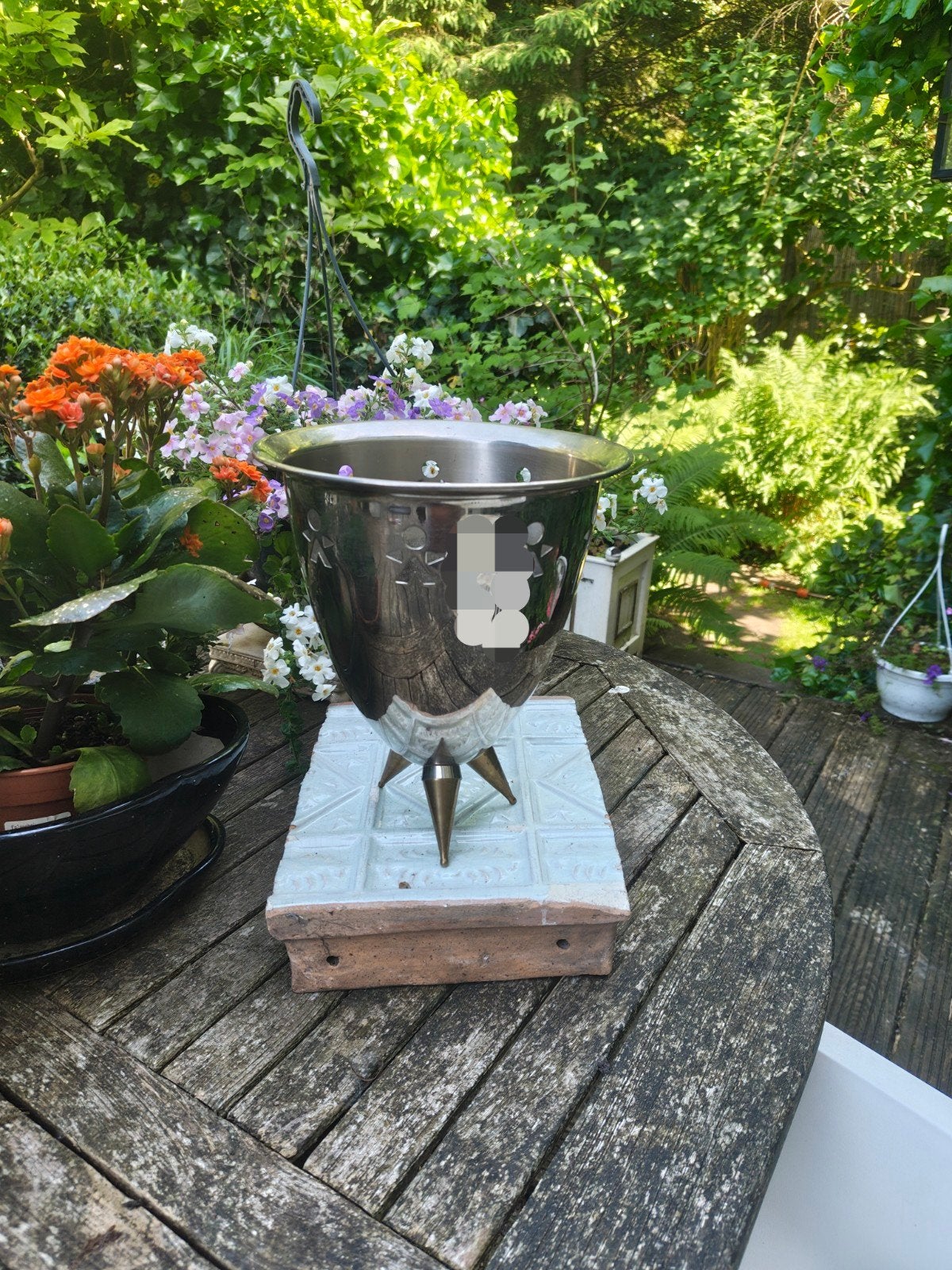 Alessi style ijsemmer, Ophalen of Verzenden, Gebruikt, Gebruiksvoorwerp