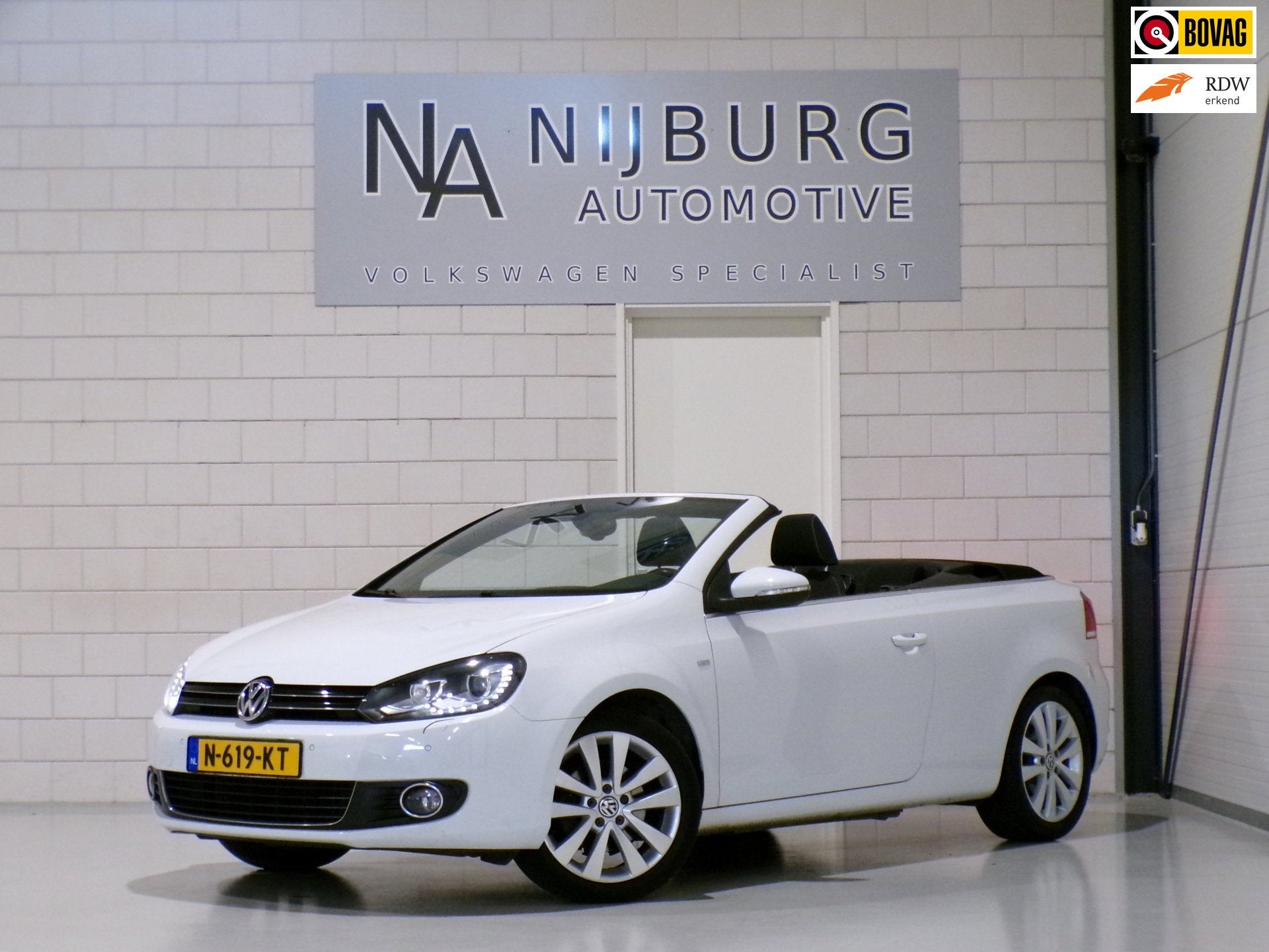 Volkswagen Golf Cabriolet 1.2 TSI Highline CUP Edition Apple, Voorwielaandrijving, Euro 5, Stof, Gebruikt