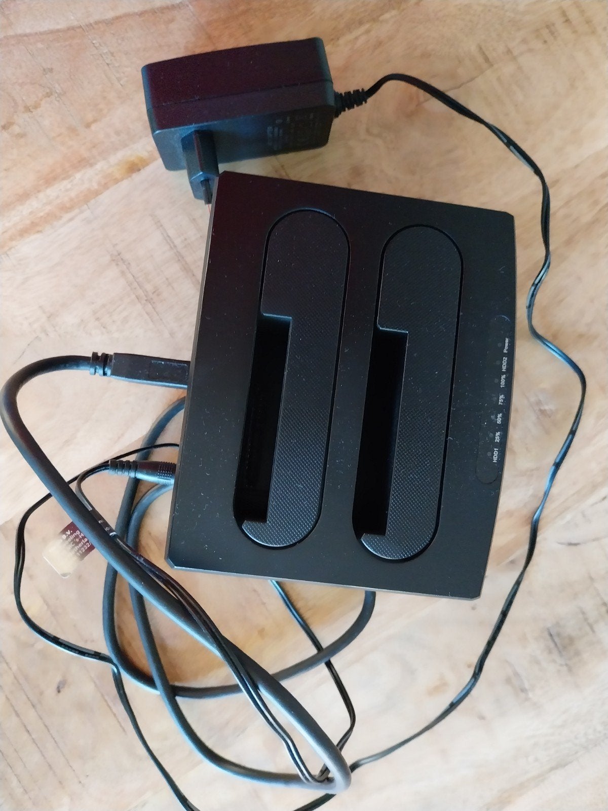Nedis Dual Bay HDD Docking Station - Zo goed als nieuw, Nedis, Ophalen of Verzenden, Zo goed als nieuw, Docking station