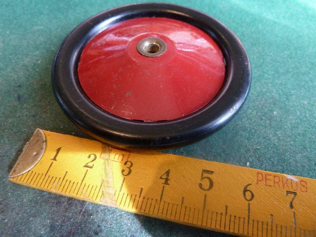 OUD BLIKKEN MECCANO WIEL   6 cm., Ophalen of Verzenden