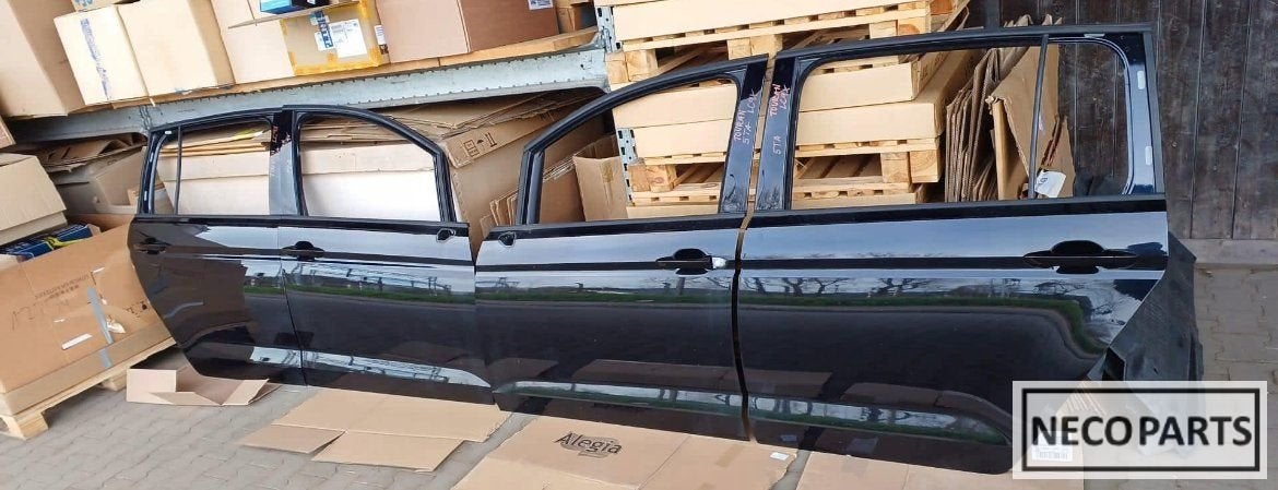 VW TOURAN 5TA DEUR DEUREN PORTIER PORTIEREN KLEUR LC9X !!, Gebruikt, -, Volkswagen, -