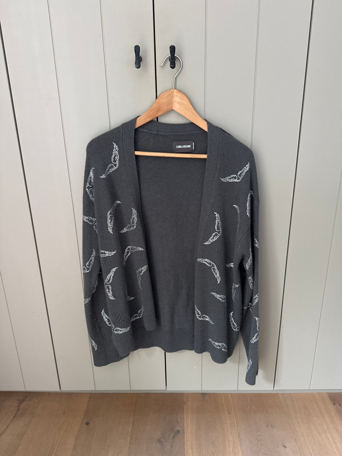 Zadig & Voltaire Mirka vest M nieuwprijs was 599 euro, Kleding | Dames, Ophalen of Verzenden, Zo goed als nieuw, Maat 38/40 (M)