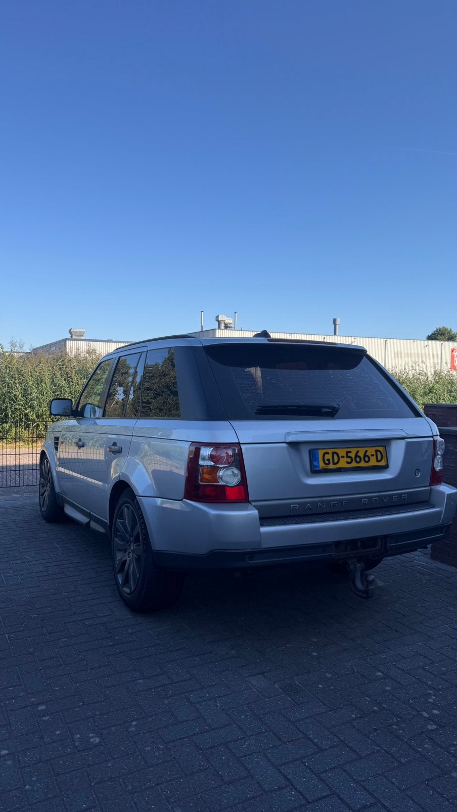Land Rover Range Rover Sport, Auto's, Land Rover, Automaat, 313 €/maand, Zwart, Leder
