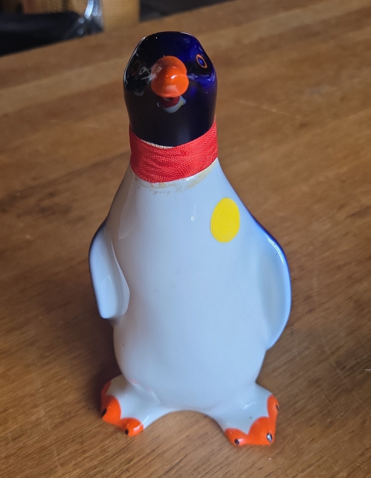 Lomonosov porseleinen pinguïn fles, Antiek en Kunst, Antiek | Porselein, Ophalen of Verzenden