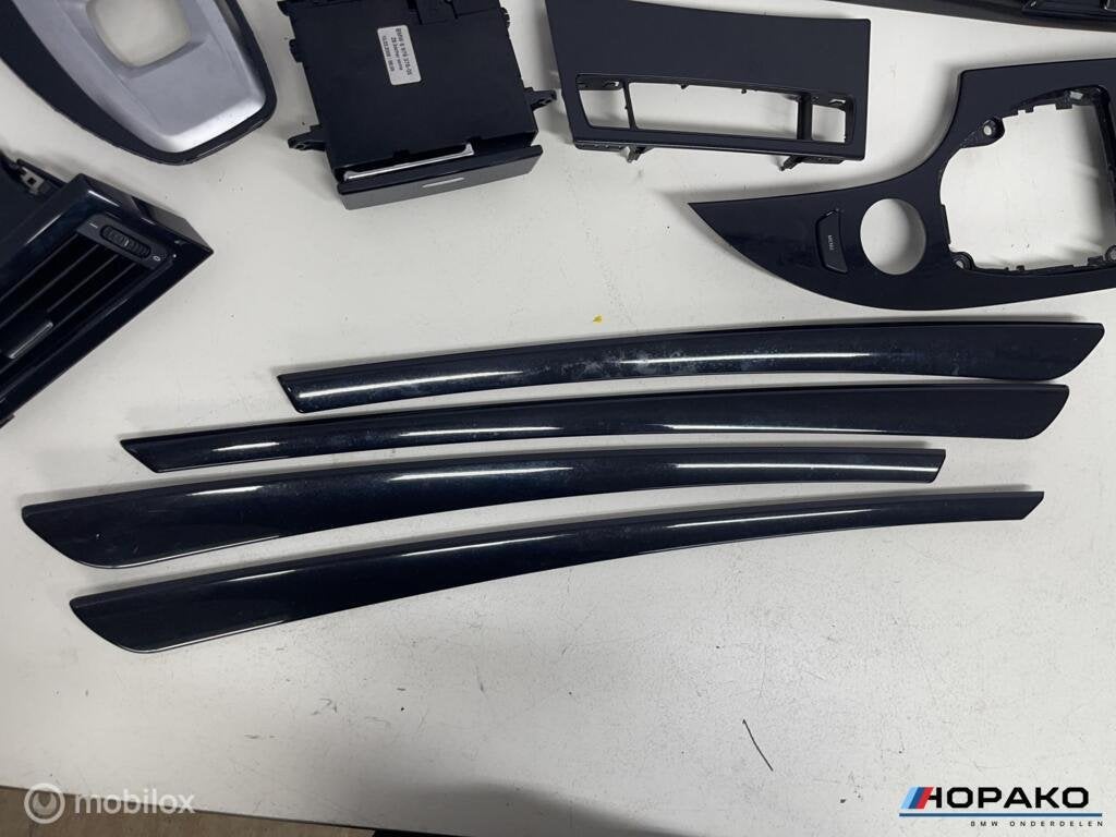 Interieurlijsten set BMW 5 serie E60 E61 Lci/ccc | ZWART, Gebruikt, Einsteinlaan 5 rijswijk, Bmw, Ophalen of Verzenden