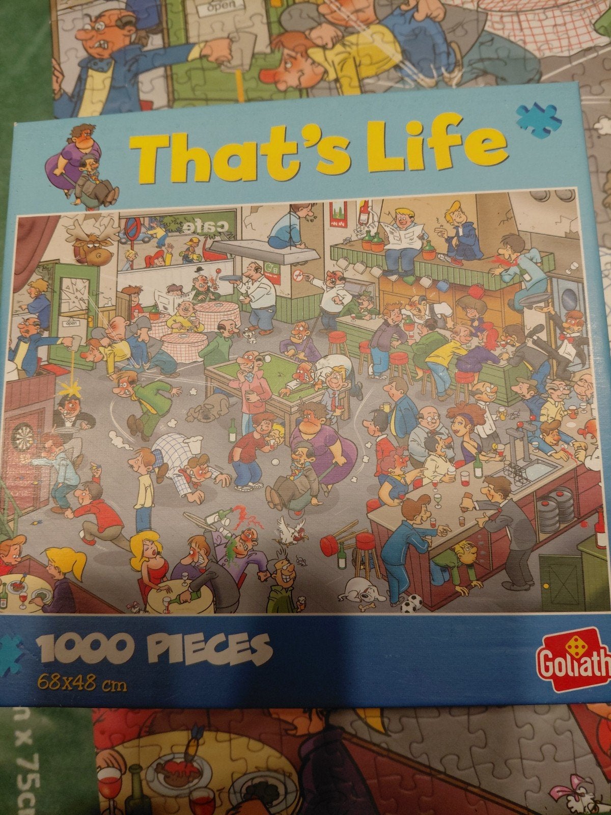 That's life puzzel, Ophalen of Verzenden, 500 t/m 1500 stukjes, Zo goed als nieuw, Legpuzzel